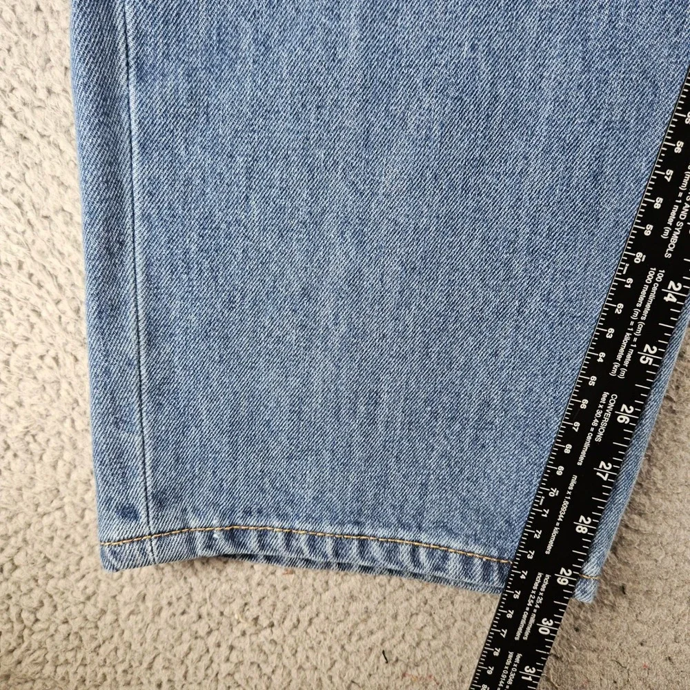 Levis 550 Jeans Mens 44x30 Blue Relaxed Fit Tapered Leg Baggy Workwear‎